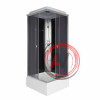 Душ.каб. Niagara Eco E90/26Q/TN (900х900х2150) 4 места